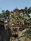 Pancha-ratna Ram Chandra temple in a perilous condition