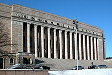 Parlement van Finland in Helsinki (1926-1931), Johan Sigfrid Sirén.