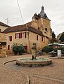 Place Pelissière met de Église Saint-Jacques