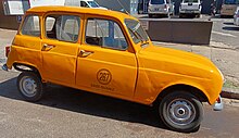 Renault 4 als Taxi.