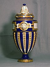 Sèvres-Vase, zwischen 1765 und 1770