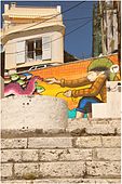 Street art in Sesimbra.