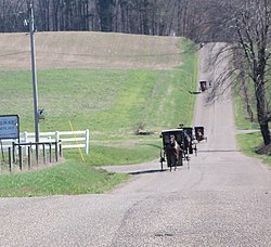 Sunday afternoon traffic on Andora Road