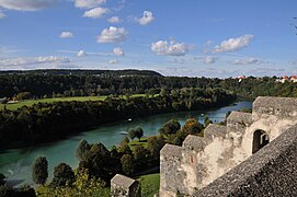 Wöhrsee von der Burg zu Burghausen