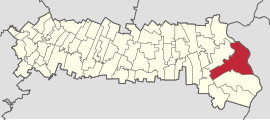 Location in Ialomița County