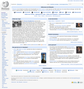 Laman Utama Wikipedia Bahasa Jerman