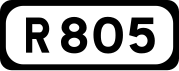 R805 road shield}}