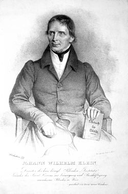 Johann Wilhelm Klein (litográfia, 1831)