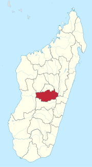 Location in Madagascar