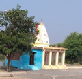 Temple of Mataji near the pond