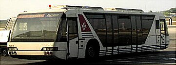 Vorfeldbus in Malta