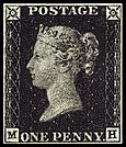 One Penny Black – Die erste Briefmarke der Welt (1840)