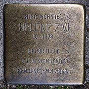 Stolperstein für Helene Zivi