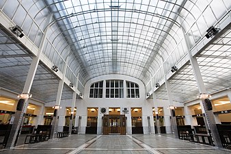 Austrian Postal Savings Bank in Vienna by Otto Wagner (1904–1906)