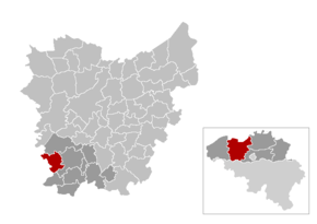 Wortegem-Petegem în Provincia Flandra de Vest