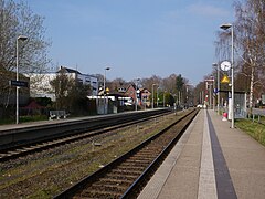 Hau, Bahnhof Bedburg-Hau