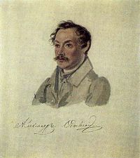 Portrait by Nikolay Bestuzhev