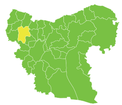 Afrin Subdistrict in Syria