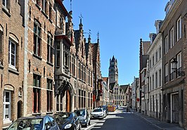 De Wulfhagestraat in zuidelijke richting