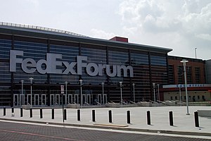 Das FedExForum in Memphis