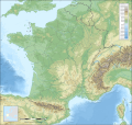 With region and departement boundaries