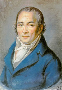 Philipp Jakob Becker portréja Johann Peter Hebelről (1795)