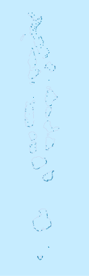 Mappa di localizzazione: Maldive