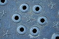 Pick holes in manhole cover