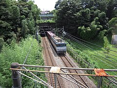 Güterzug auf der Musashino-Südlinie