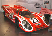 Porsche 917K 4.5L Herrmann/Attwood, winnaar van de 24 uur van Le Mans in 1970