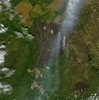 NASA Satellite image of Richardson fire