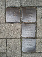 Stolpersteine für Familie Cohn, Bottrop