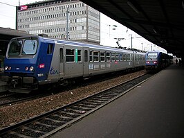 SNCF treinstel Z 99581 in 2008 te Nantes