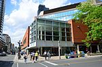 Exterior front/southwest entrance facade of Toronto Reference Library