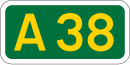 A38 road