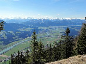 Das Unterinntal bei Kirchbichl