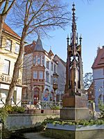 Brunnen auf dem Marktplatz