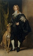 James Stuart (1612–1655), Richmond és Lennox hercege, Anthony van Dyck festménye 1633-35 körül.[m 1]