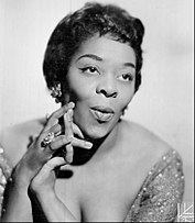 Singer Dinah Washington