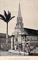 Die Kirche von Morne-Rouge im Jahr 1890