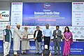 SBUT representatives receiving the 'Smart Infrastructure' award at FICCI's 5th Smart Urban Innovation Awards in New Delhi.