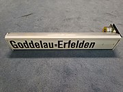 Modul aus MA-Waldhof mit alter, „falscher“ Bedruckung, Bj. 1985