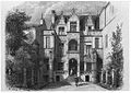 Engraving of Hôtel Goüin by Karl Girardet