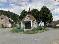 Chapel of Saint Anne in the centre of Ledečko