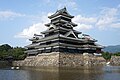 Matsumoto Castle, Präfektur Nagano, Japan, aus dem gleichen Grund.