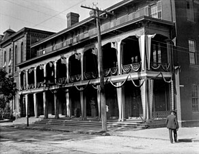 The Agricultural Building (the site of the museum between 1887 and 1924) ca. 1900s