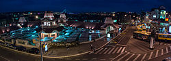 View of Zeleni Venac and the market