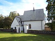 Alnö, alte Kirche