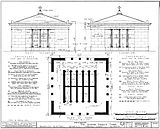 Plan of the mausoleum.