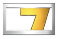 Kanal 7'nin ikinci logosu (Beyaz Holding dönemi) (Eylül 1999 - 30 Eylül 2002)